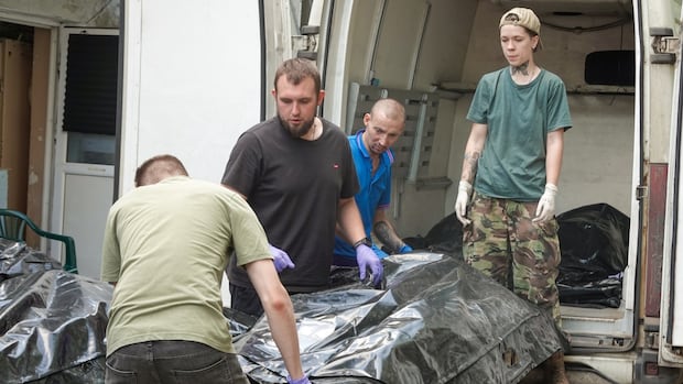 In Ukraine, the agonizing effort to identify the war dead overwhelms forensic workers