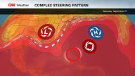 Two storms, one coast. Humberto and a developing storm could tangle, with high stakes for the US East Coast