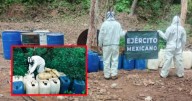 Cae red química en Sinaloa: destruyen laboratorio clandestino y siete zonas de almacenamiento en Culiacán y Cosalá