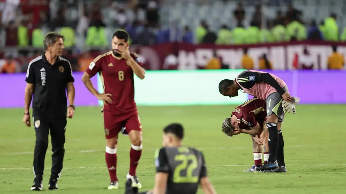Figura de Venezuela renunció a la selección tras la eliminación contra Colombia: 'Espero que puedan lograrlo'