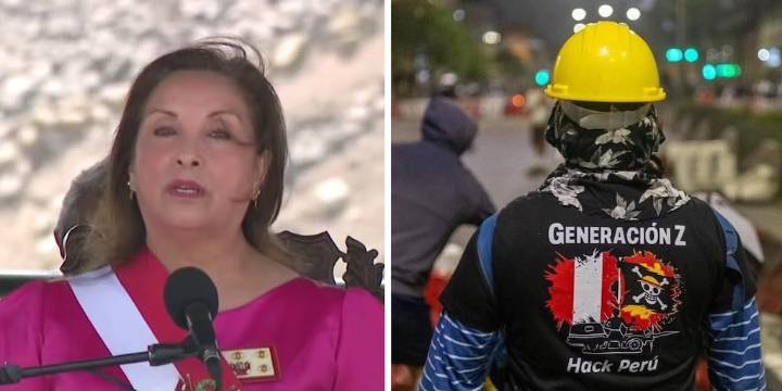Dina Boluarte envía mensaje a la Generación Z, sostiene que están manipulados y les ofrece trabajo