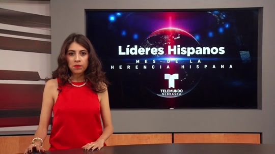 Telemundo Nebraska reconoce a Raul Arcos Hawkins de Multicultural Coalition en el Mes de la Herencia Hispana