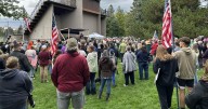 Hundreds gather to honor Charlie Kirk at freedom of speech rally in Spokane