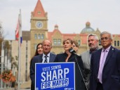 Mayoral candidates campaign on public safety, city hall transparency