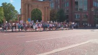 Labor Day protest in Columbus calls out Trump policies, billionaire influence