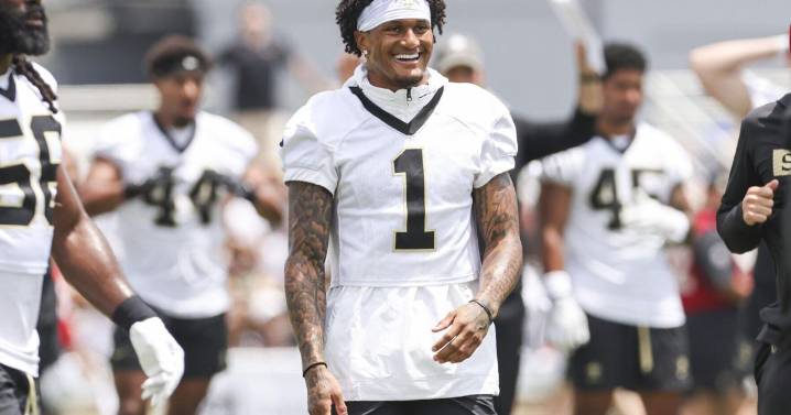 Alontae Taylor returns to practice ahead of Saints opener
