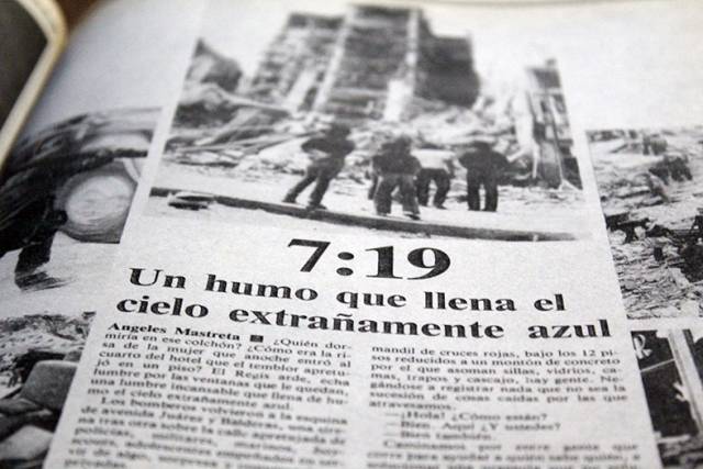 Actividades en CDMX en el marco de los 40 años del terremoto de 1985