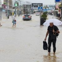Beaches shut on Spain's Ibiza as downpours spark floods