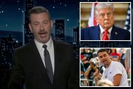 Jimmy Kimmel raged against Trump almost every night for a year before ABC pulled him off air