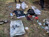 Security forces bust terrorist hideout in Hornag-Watkash forest area of Anantnag