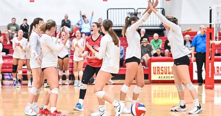 Jillian Raterman leads well-balanced attack as Ursuline sweeps St. Pius X