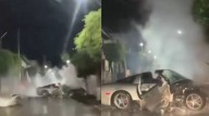 VIDEO: Captan brutal choque de auto deportivo en avenida Morelos, en Cuernavaca