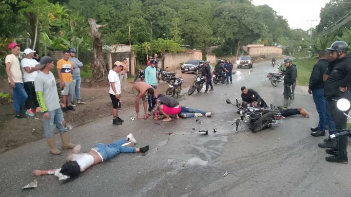 Tres personas fallecieron en diversos accidentes  de motos  en Carabobo