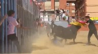 Herido un menor al ser cogido por un toro en las fiestas de San León