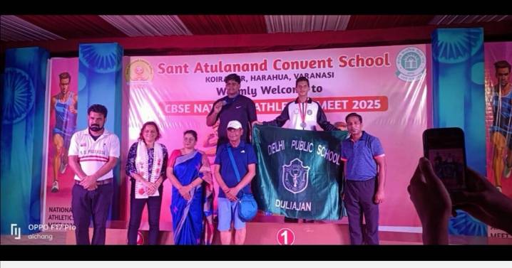 DPS Duliajan Student Shines with Bronze at CBSE National Athletics Meet