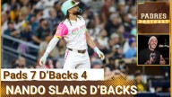 PADRES POSTCAST: FERNANDO TATIS JR.’s GRAND SLAM Lifts San Diego PADRES OVER THE AZ D’BACKS 7