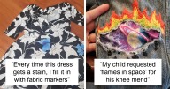 This Online Group Is Solely Dedicated To People Repairing Their Clothes In The Most Stunning Ways (47 Pics)