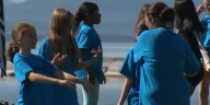 Students dance on Burlington Waterfront for 2nd annual Kickline