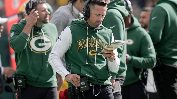 The ‘coded’ message Packers HC Matt LaFleur asks Josh Jacobs every week