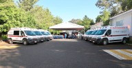 Más ambulancias, más vidas; entrega Bedolla 10 unidades de urgencias médicas