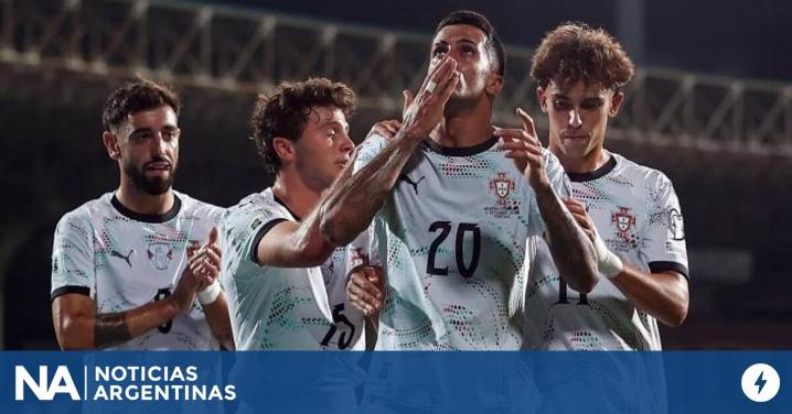 Portugal debutó con una goleada sobre Armenia en las Eliminatorias europeas