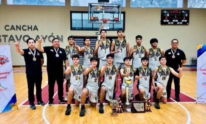 Es Tamaulipas campeón nacional en básquetbol Sub-15 martes, 2 de septiembre de 2025