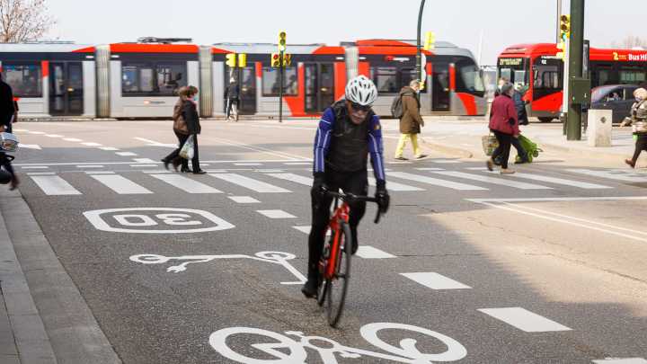 Zaragoza alcanza los 160 kilómetros de carril bici: "Una ciudad 100% ciclista"