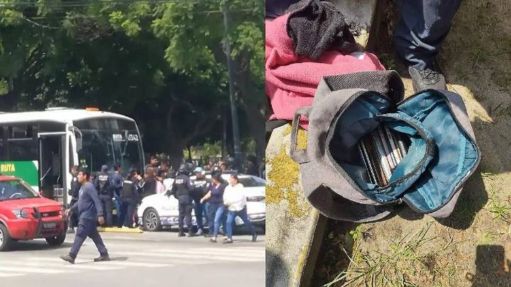 RUTA Puebla: Arrestan a dos presuntas ladronas de celulares con 20 equipos
