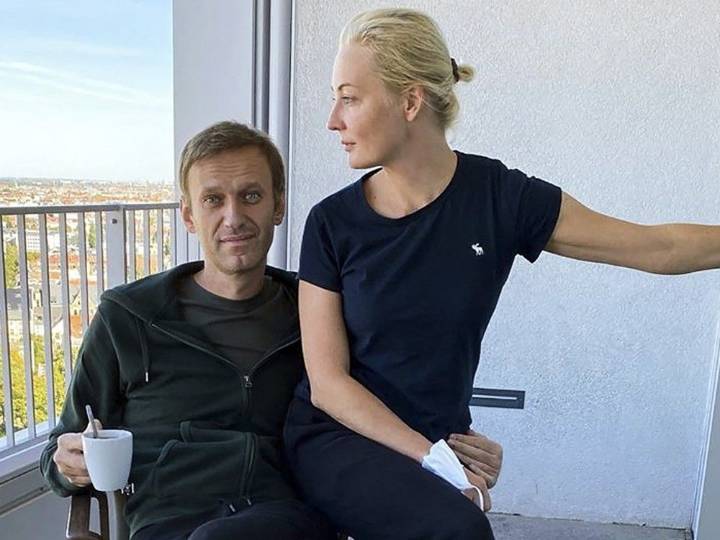 Alexei Navalny was poisoned in prison, his widow says