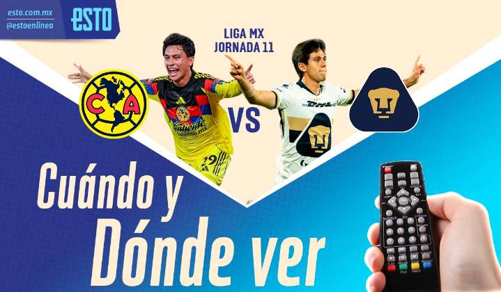 América vs Pumas: horario, fecha y transmisión del clásico capitalino del Apertura 2025