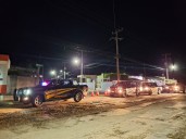 Movilización policiaca tras taque a balazos contra camioneta en Tizimín