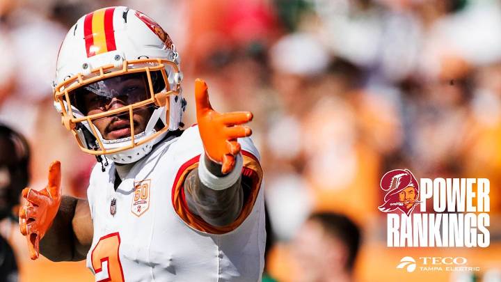 2025 Bucs NFL Power Rankings Week 5