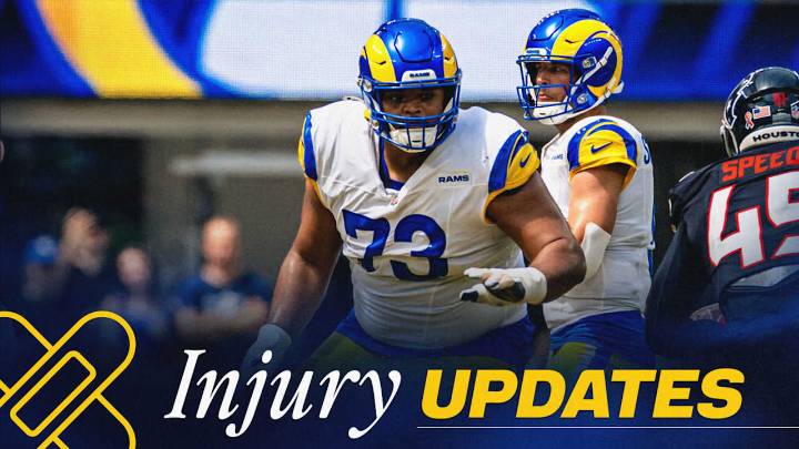 Injury Updates: Kevin Dotson and Steve Avila 'week-to-week' with ankle sprains, Colby Parkinson has AC joint sprain