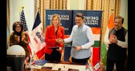 Gov. Reynolds announces Partners State agreement Maharashtra, India