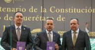 Con pancartas de “¡Reforma judicial, ya!”, Poder Judicial rinde informe anual de actividades