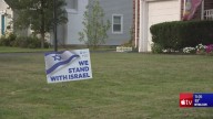 Signs supporting Israel vandalized in West Hartford