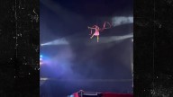 Circus Performer Plummets to the Ground in Aerial Stunt Gone Wrong