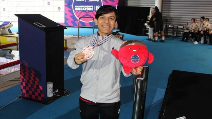 Guanajuatense Jesús Gutiérrez consigue su segunda medalla en Campeonato Mundial de Paranatación