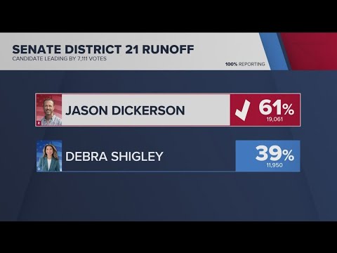 Senate District 21 Runoff | Election results