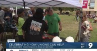 Unions celebrate Labor Day, think politics