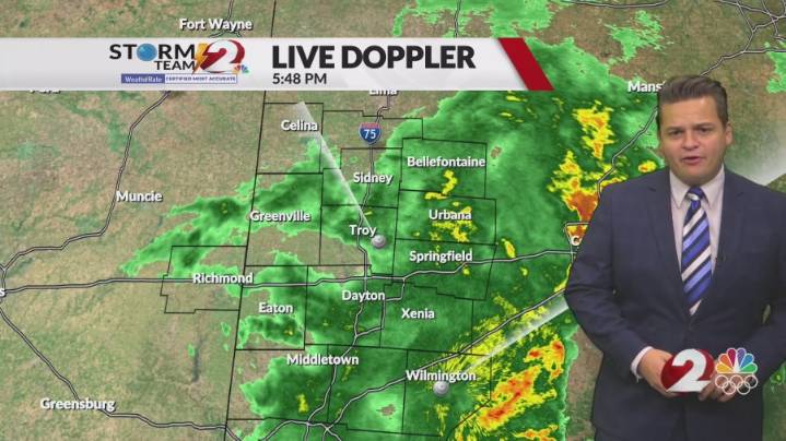 Showers continuing on and off through the next 24 hours, when could heavy rain return?