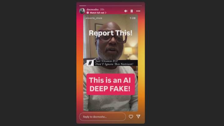 New Orleans doctor says AI deepfakes used his likeness to push vitamins online