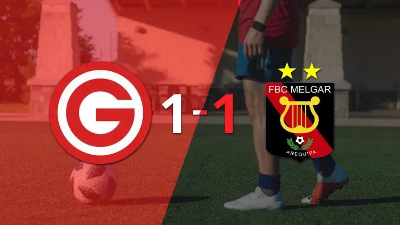 Liga 1: Melgar empató 1-1 en su visita a Deportivo Garcilaso