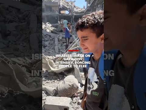 IDF estimates over 100,000 flee Gaza City as Israeli strikes intensify
