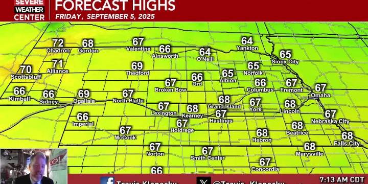 The cool weather continues today, but our weather pattern is about to change