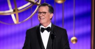 Stephen Colbert Asks If 'Anyone's Hiring' as He Receives Standing Ovation During 2025 Emmys After His Show's Cancelation: Watch