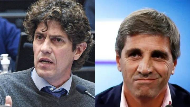 Martín Lousteau acusó a Luis Caputo de "ludópata" por "apostar" con los dólares del FMI y del Tesoro