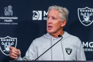 Raiders’ Pete Carroll speaks to media before season opener