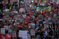 Photos capture Chicagoans’ protest against ICE and Trump’s intervention plans