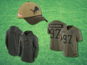 Detroit Lions 2025 Salute to Service collection now available from Fanatics